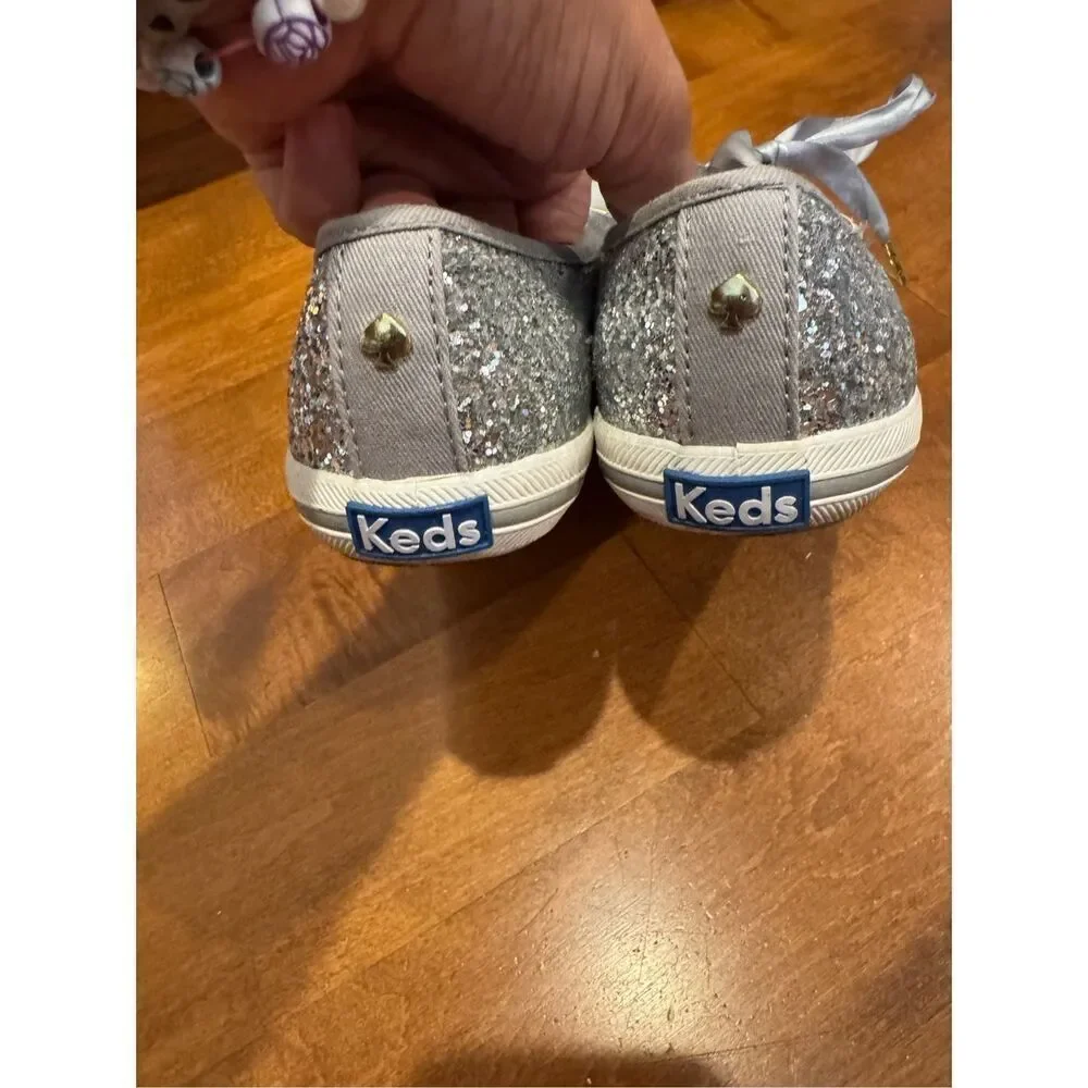 Woman’s Kate Spade  Keds sneakers size 6 glitter